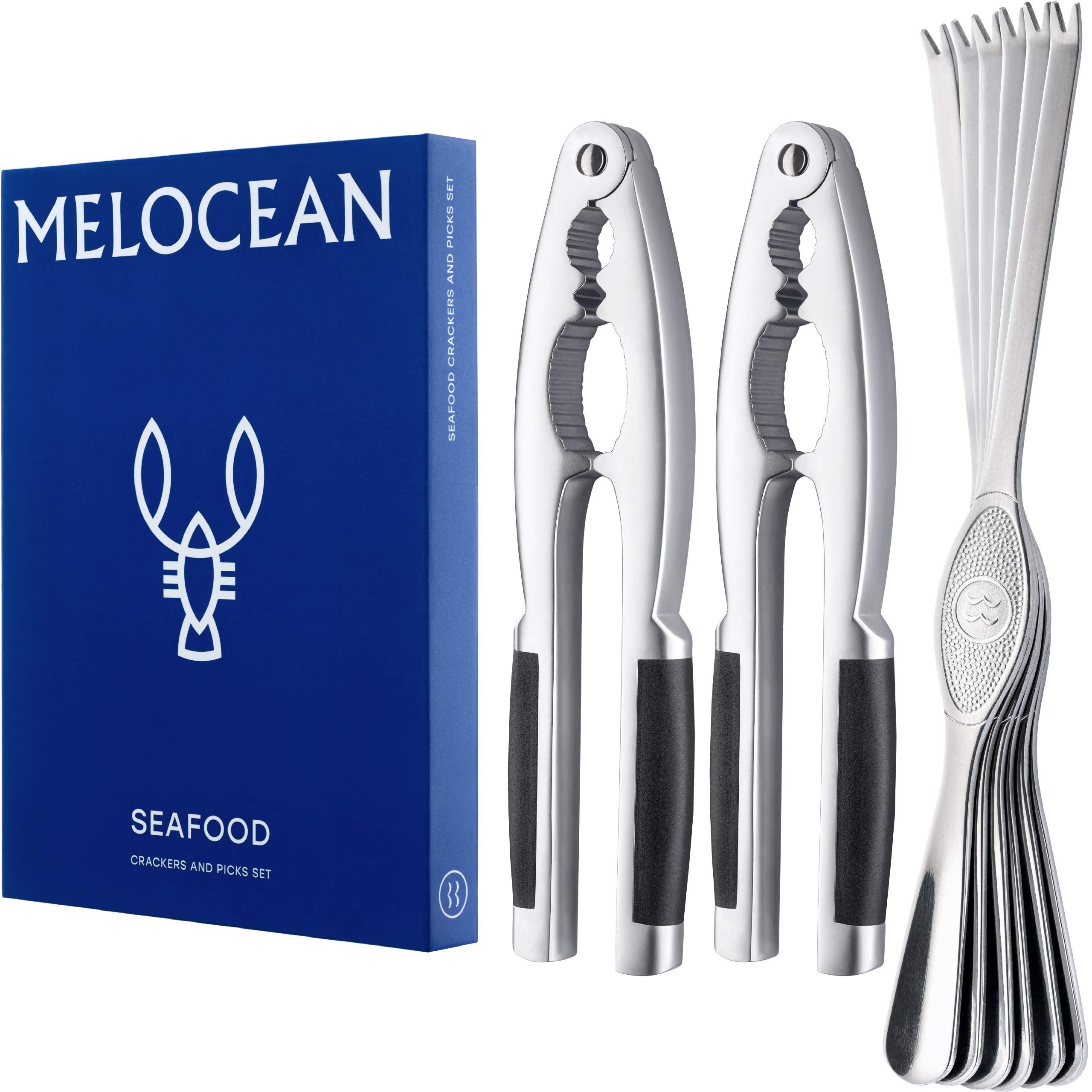 Amazon.com: Crab Crackers and Tools Set in Gift Box by Melocean